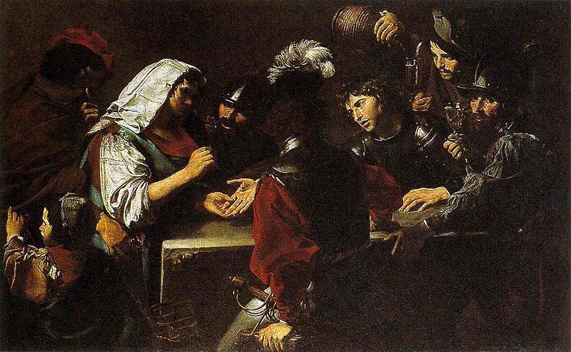 VALENTIN DE BOULOGNE The Fortune Teller oil painting picture